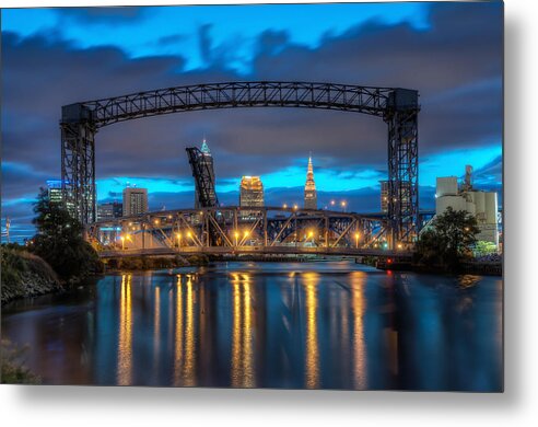 2x3 Metal Print featuring the photograph Draw Bridge at Dawn by At Lands End Photography