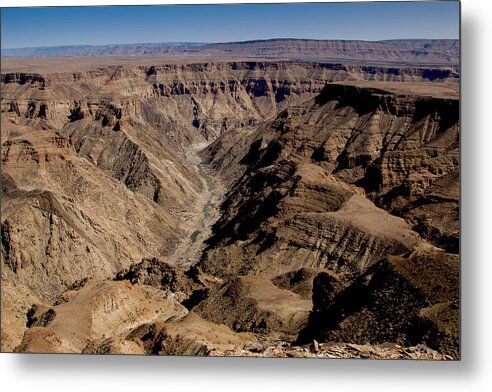 Canyon Metal Print featuring the photograph Fish River Canyon - 3 by Claudio Maioli