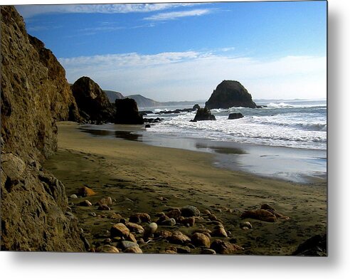 Seashore Metal Print featuring the photograph Point Reyes California by Amelia Racca