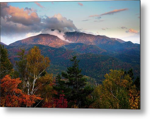 Adirondack Forest Preserve Metal Print featuring the photograph Giant Mt Sunset by Bob Grabowski