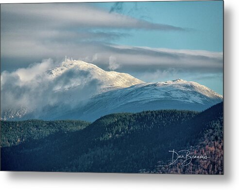 Mount Washington Metal Print featuring the photograph Rime Ice on Mount Washington 5030 by Dan Beauvais