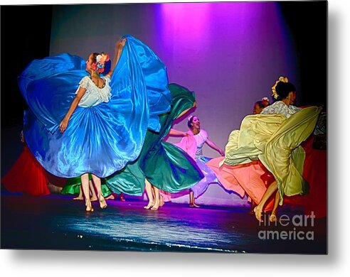 Dancers Metal Print featuring the photograph Dance by Nicola Fiscarelli