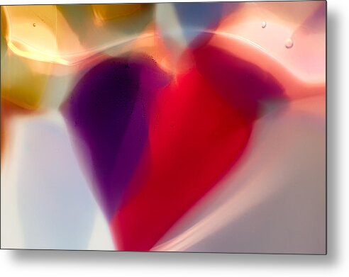 Hearts Afire Metal Print featuring the photograph Hearts Afire by Omaste Witkowski