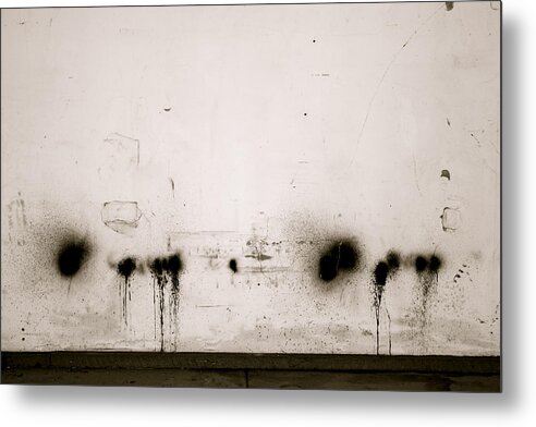 Abstract Metal Print featuring the photograph Code by Amber Abbott