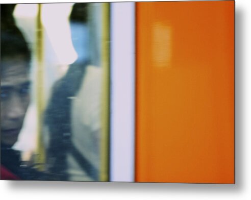 Abstract Metal Print featuring the photograph Filter by Amber Abbott