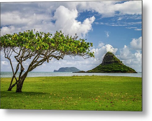 Mokolii Metal Print featuring the photograph Mokolii - Oahu, Hawaii, USA - 2011 3/10 by Robert Khoi