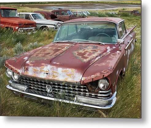 Car Metal Print featuring the photograph Bad Attitude by Trever Miller
