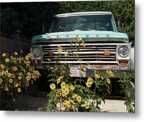 Truck Metal Print featuring the photograph Guarded by Trever Miller