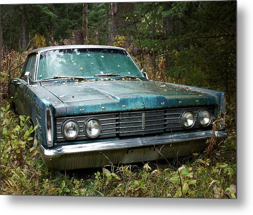 Car Metal Print featuring the photograph Waiting by Trever Miller
