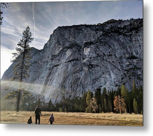 Mountain Metal Print featuring the photograph Feel Small by Portia Olaughlin
