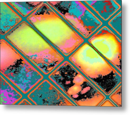 Abstract Metal Print featuring the digital art Abstract Exressionaryish #10 by T Oliver