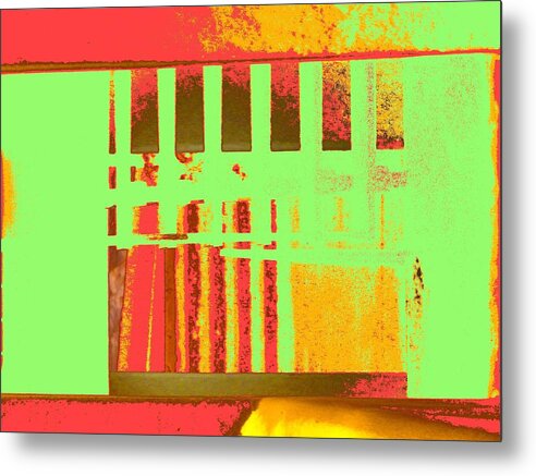 Abstract Metal Print featuring the digital art Abstract Exressionaryish #14 by T Oliver