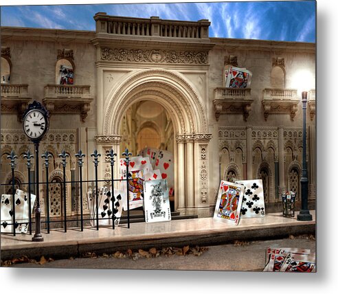 Poker Metal Print featuring the photograph The Gaming Palace by John Manno