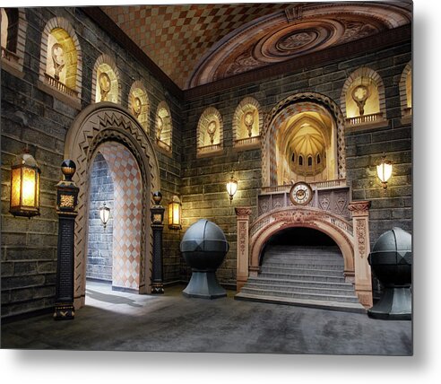 Hall Metal Print featuring the photograph These Hallowed Halls by John Manno