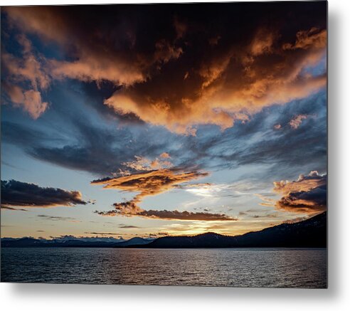 Sunset Metal Print featuring the photograph Zorro sunset by Martin Gollery