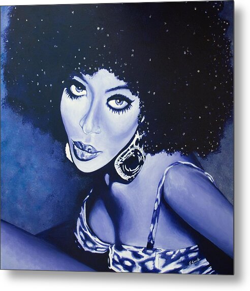  Metal Print featuring the painting Soul Sista by Jessi Smith