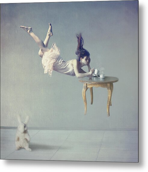 Floating Metal Print featuring the photograph Still dreaming by Anka Zhuravleva