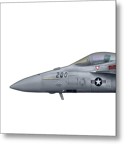  Metal Print featuring the digital art VFA-14 part 1 by Clay Greunke