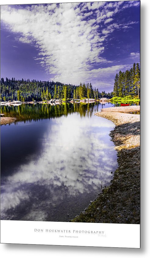 Lake Alpine Metal Print featuring the photograph Lake Alpine by Don Hoekwater Photography