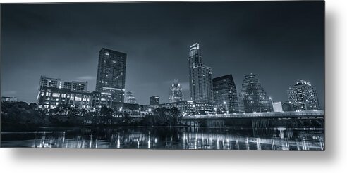 Austin Metal Print featuring the photograph Austin SKyline by David Morefield