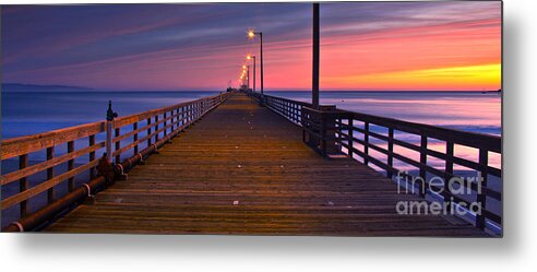 Pier Metal Print featuring the photograph Avila Beach Dream by Marco Crupi