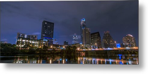 Austin Metal Print featuring the photograph Downtown Austin by David Morefield