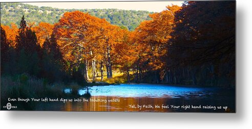 God Metal Print featuring the photograph Never Forsaken by David Norman