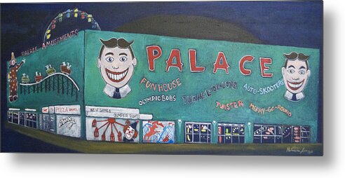 Tillie Metal Print featuring the painting Palace 2013 by Patricia Arroyo