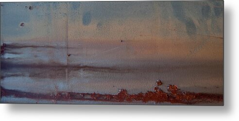 Abstract Art Metal Print featuring the photograph The Tide Is Out by Jani Freimann