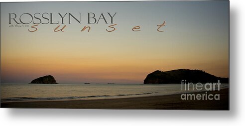 Vickiferrari Metal Print featuring the photograph Rosslyn Bay Sunset by Vicki Ferrari