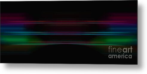 Abstract Metal Print featuring the photograph A Sense Of Music by Kym Clarke