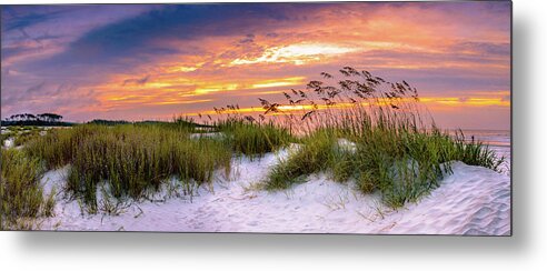 Seascape Metal Print featuring the photograph Point Sunrise by David Smith