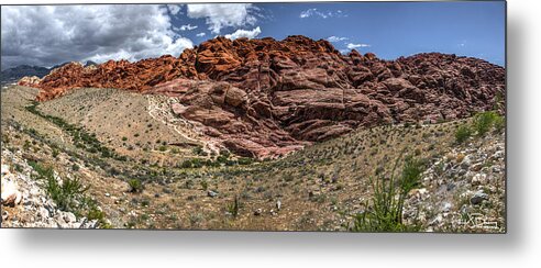 Desert Metal Print featuring the photograph Valley of Fire III by Patrick Boening