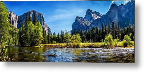 United States Of America Metal Print featuring the photograph Tranquil Valley by Az Jackson
