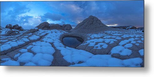 White Pocket Metal Print featuring the photograph White Pocket Winter by Dustin LeFevre