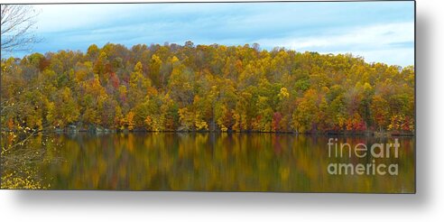 Autumn Metal Print featuring the photograph Autumn at Prettyboy by Donald C Morgan