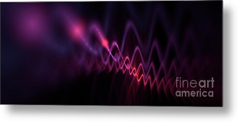 Conceptual Metal Print featuring the photograph Data Flow by David Parker/science Photo Library