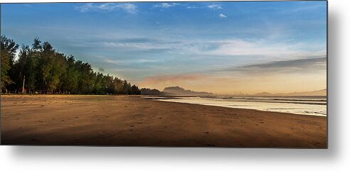 Tranquility Metal Print featuring the photograph Eastern Edge Of Malaysia by Simonlong
