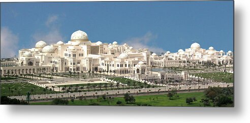 Presidential Palace Metal Print featuring the photograph Presidential Palace by Bearj B Photo Art