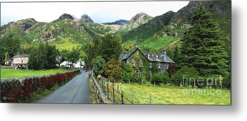 Langdale Metal Print featuring the photograph An Invitation to Langdale by Brian Watt