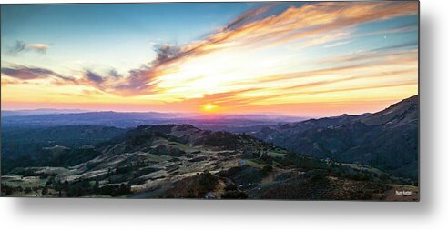 Santa Ynez Valley Metal Print featuring the photograph No Place Like Home by Ryan Huebel