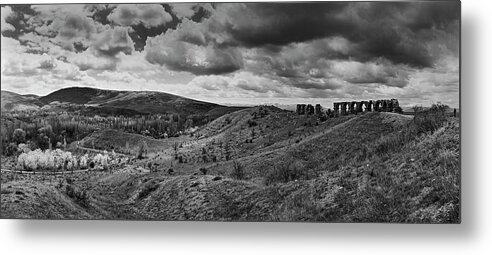 Pisidia Metal Print featuring the photograph Pisidian Antioch - The aqueduct by Ioannis Konstas