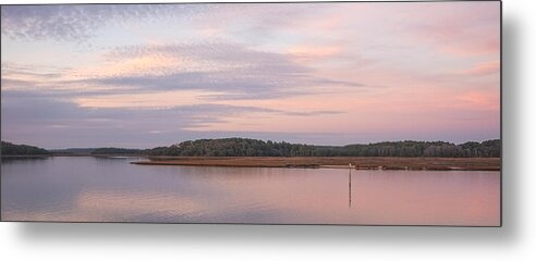 Sunset Metal Print featuring the photograph Pastel Sunset by Bill LITTELL