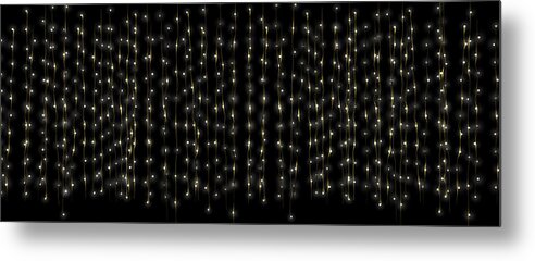 Lights Metal Print featuring the digital art The Lights Of Fairies by Allan Swart