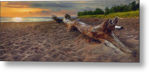 Hdr Metal Print featuring the photograph Have A Seat by Brian Fisher