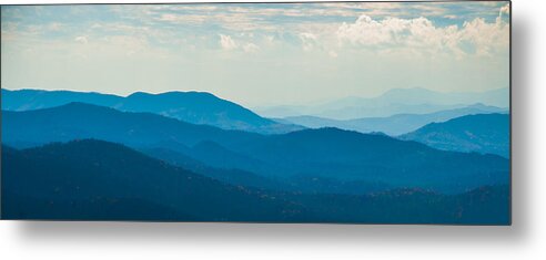 Appalachian Mountains Metal Print featuring the photograph Fading Appalachians by Rob Hemphill