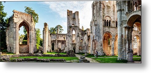 Abbey Metal Print featuring the photograph The forgotten Abbey 5 by Weston Westmoreland