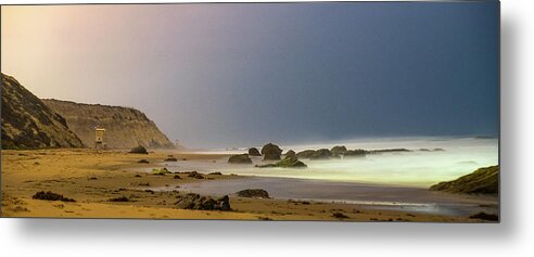 Landscape Metal Print featuring the photograph Newport Nights by Local Snaps Photography