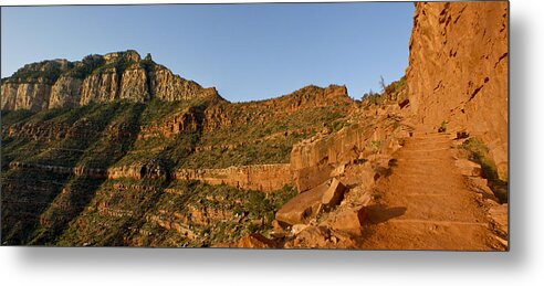  Grand Canyon Metal Print featuring the photograph Grand Canyon South Kabab Trail by Brian Kamprath