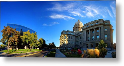 Architecture Metal Print featuring the photograph Political Warping by David Andersen